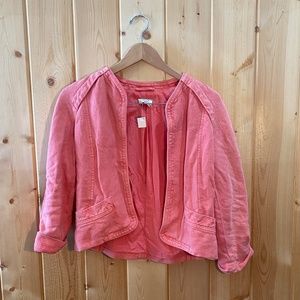 Wilfred Pink Linen Blazer